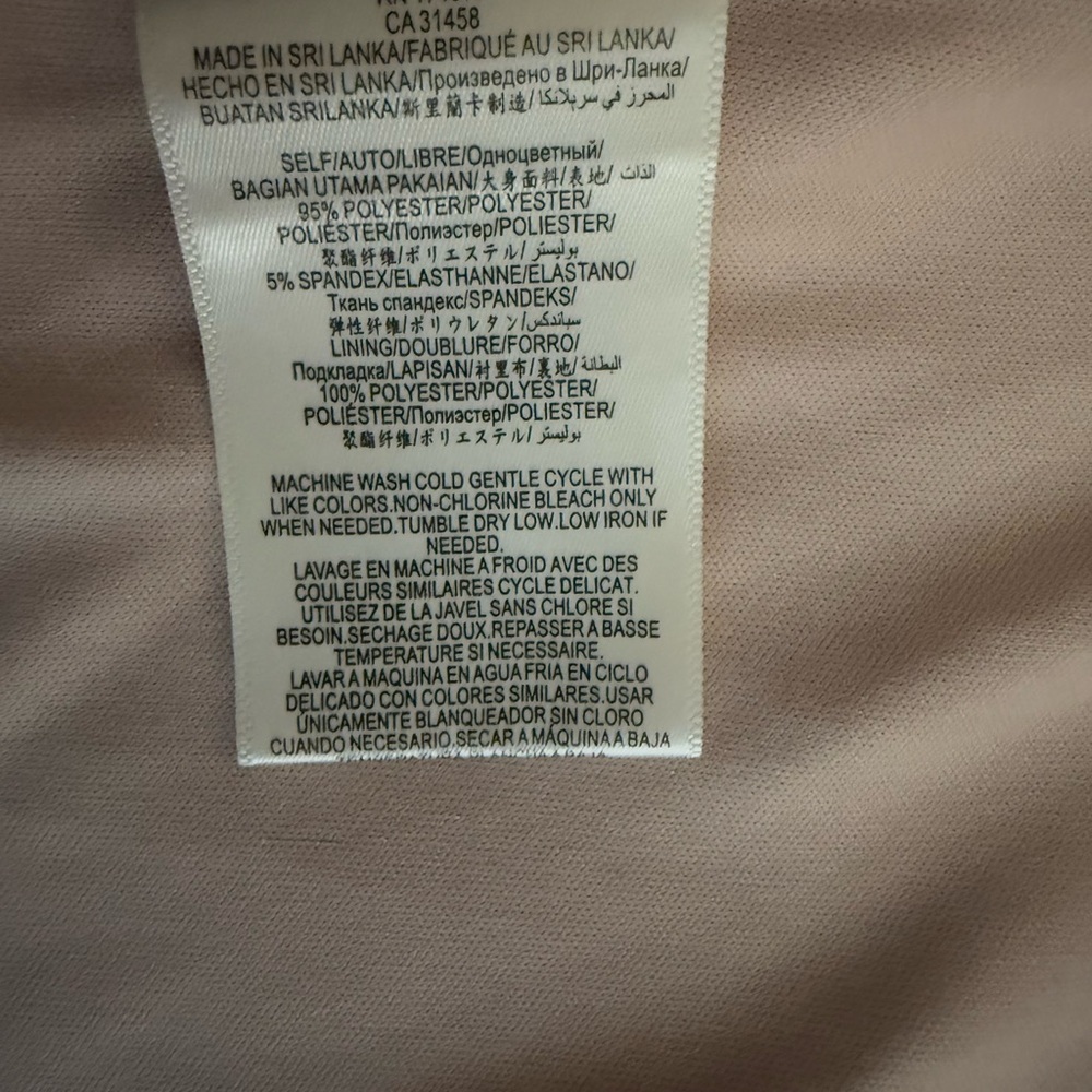 BCBGGeneration Draped Blazer XS Blush Pink Braided Detail Minimalist Feminine - Picture 6 of 6